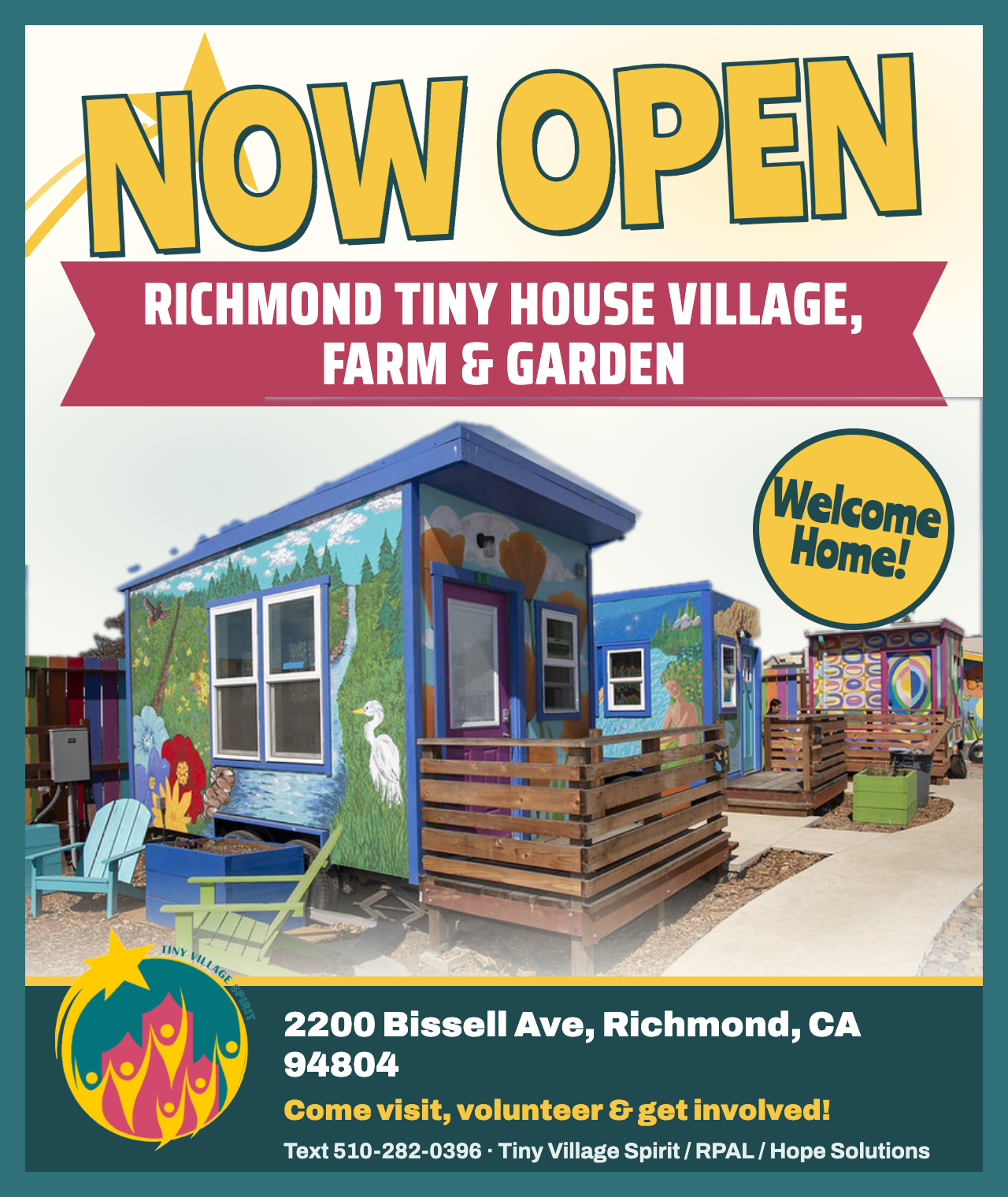 Richmond Tiny House Village — Now Open